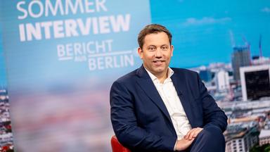 Kritik und Optimismus: Finanzminister Klingbeil im ARD-Sommerinterview