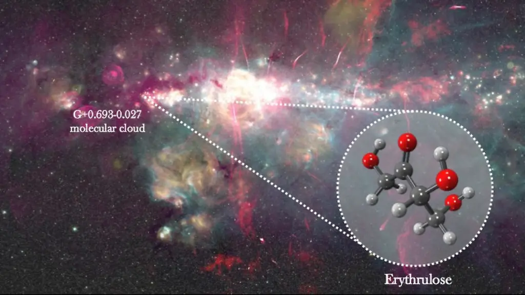 Astronomen entdecken Erythrulose im Weltall