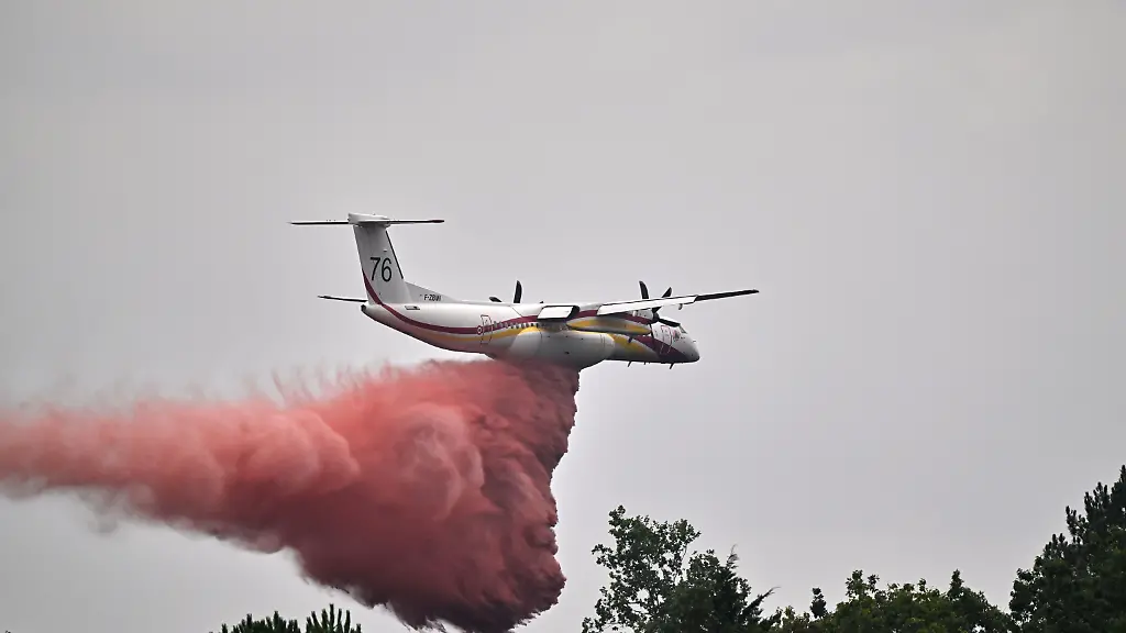 Macron meldet Fortschritte bei Waldbrandbekämpfung