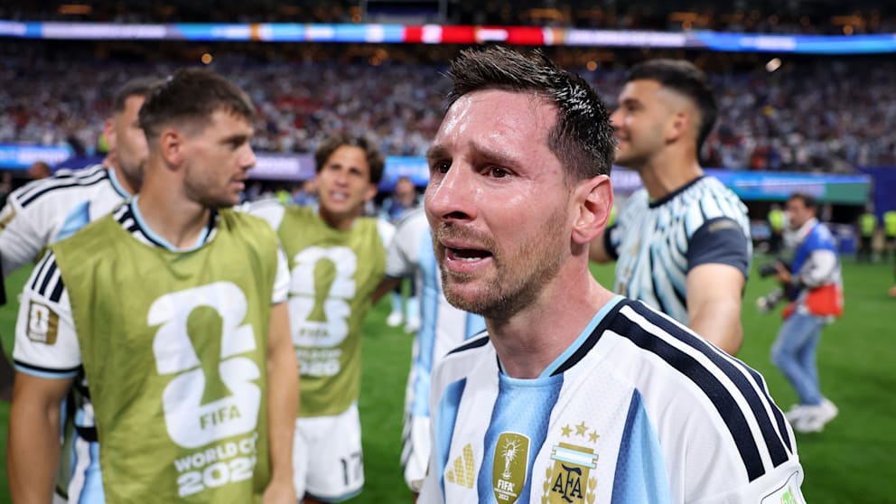 Messi gerührt nach Last-Minute-Sieg gegen Ägypten