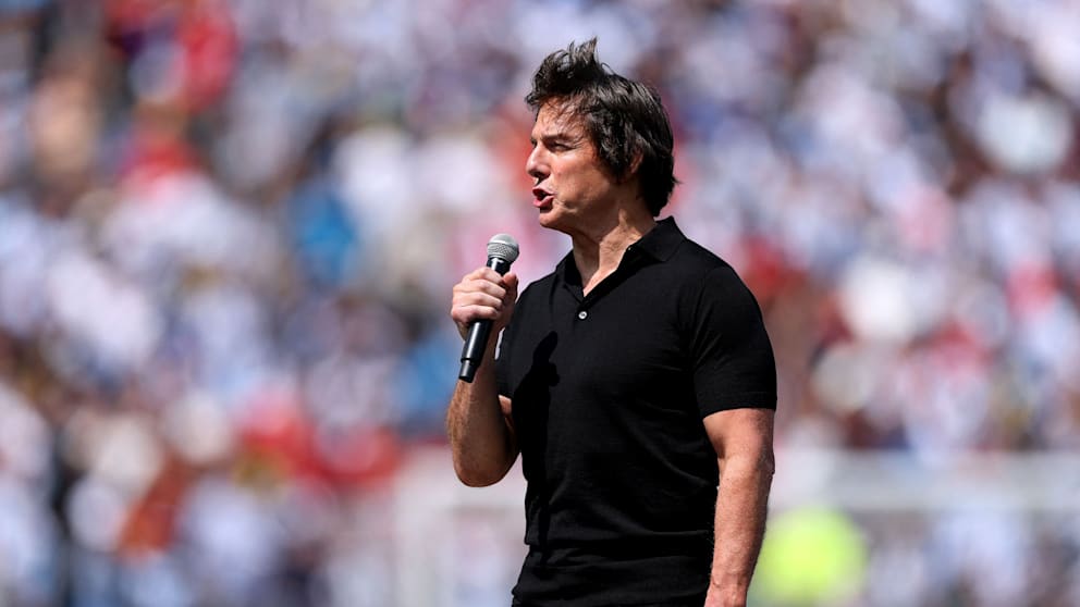 Tom Cruise: Emotionale Ansprache an Fußballfans