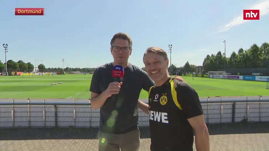 Kovac sorgt für kuriose Unterbrechung bei BVB-Training