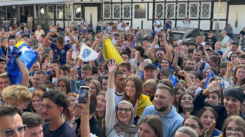 Überwältigender Empfang für Leverkusens Neuzugang Kerim Alajbegovic