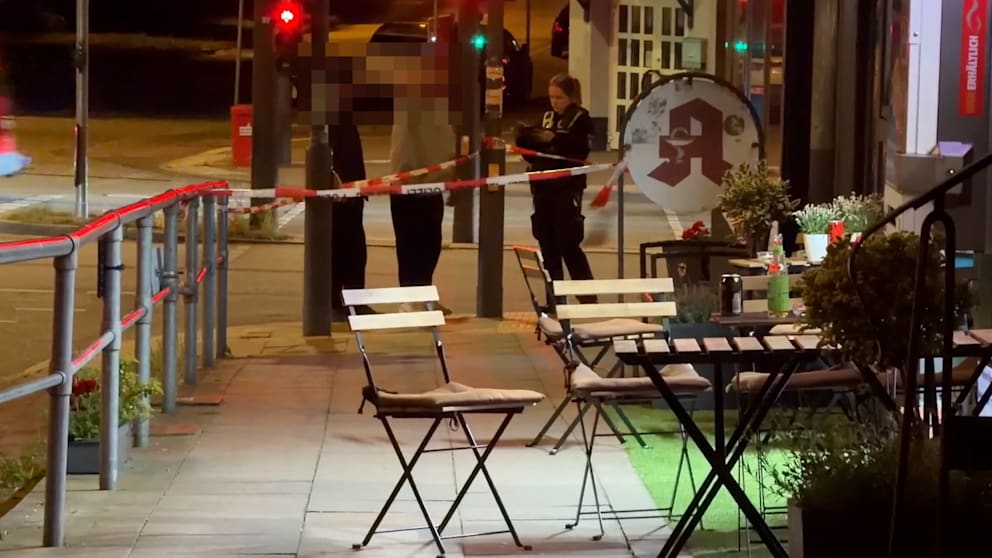 Gewalttat in Hamburg: Messerattacke vor Kiosk