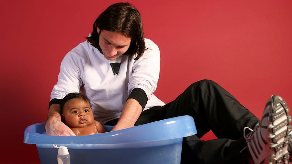 Messi über ikonisches Baby-Foto mit Yamal