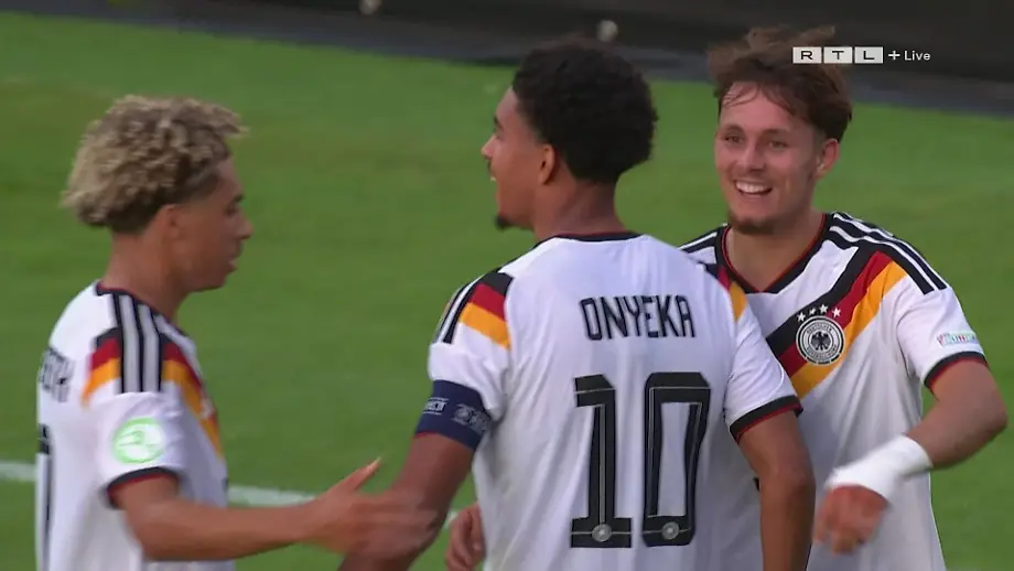 Deutsche U19-Männer erreichen EM-Finale durch Nachspielzeittor