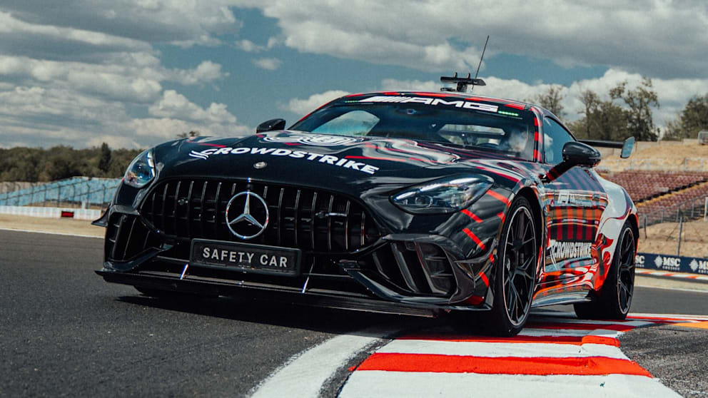 Mehr Power, mehr Tempo, mehr Sicherheit: Mercedes stellt neues F1-Safety-Car vor