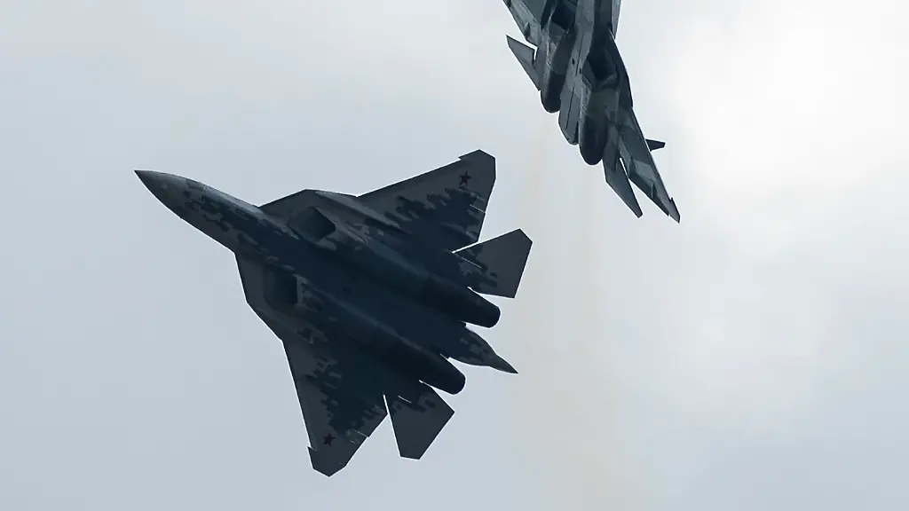 Russischer Kampfjet Su-57 stürzt nahe Moskau ab