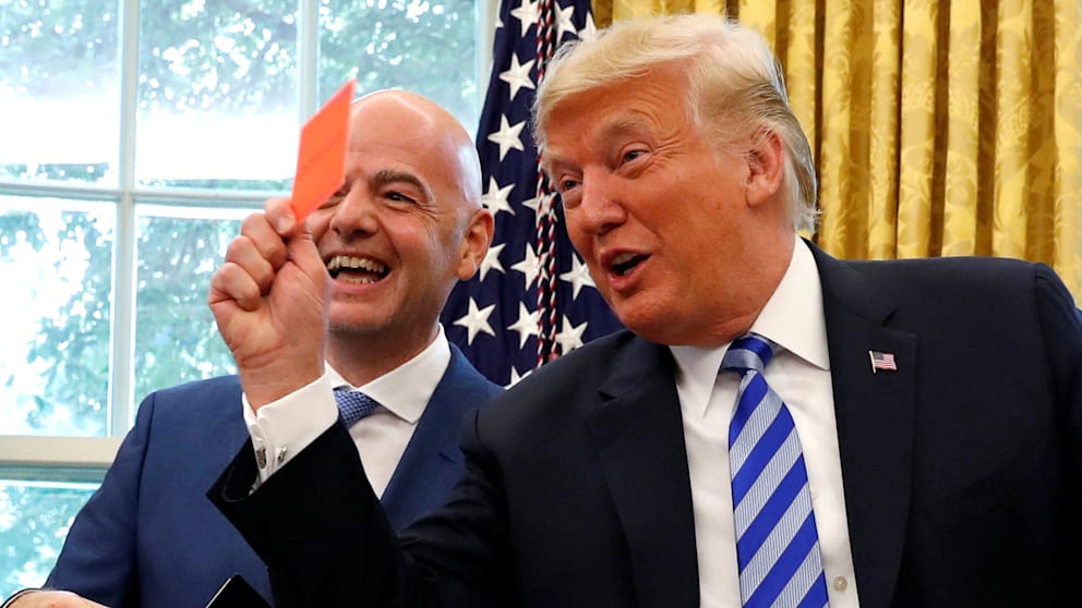 Infantino und der Einfluss von Trump im Fußball