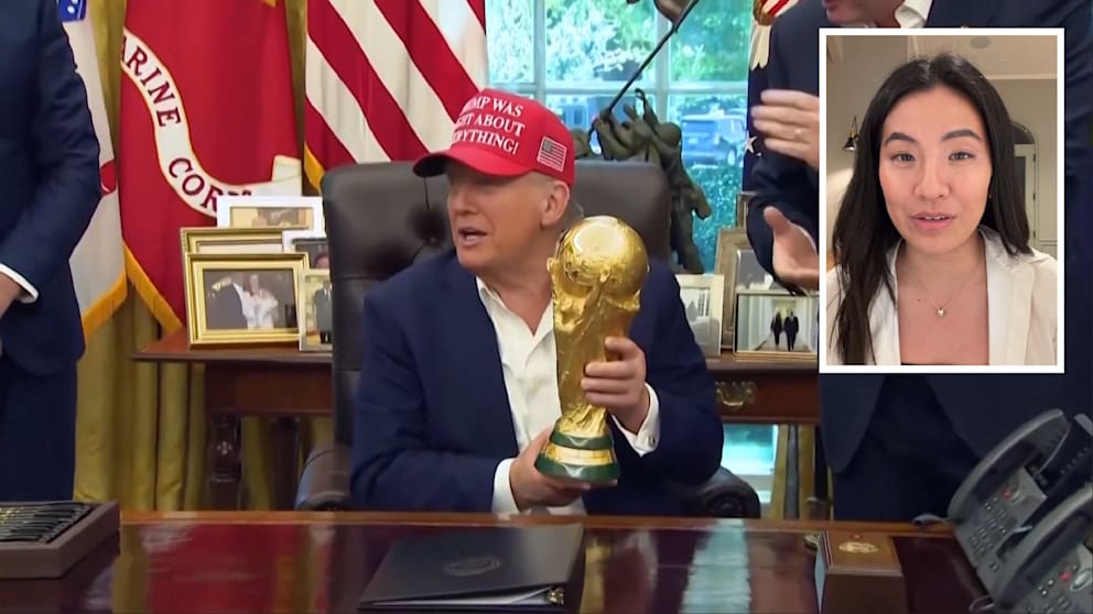 Politisches Drama beim WM-Finale mit Trump