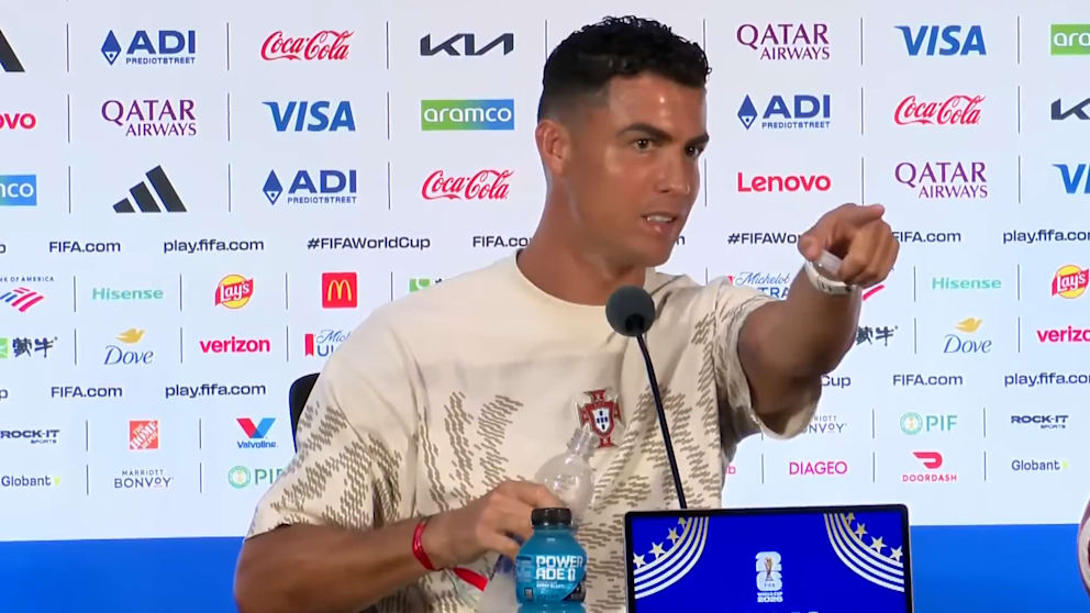 Cristiano Ronaldo kritisiert Reporter