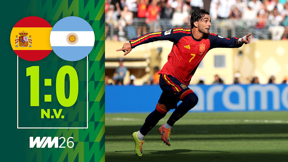 Spanien gewinnt den WM-Titel in spannender Partie