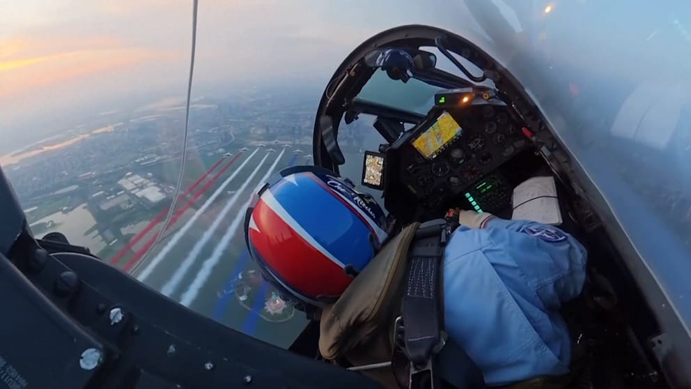 250 Jahre USA: Französische Flugshow über New York