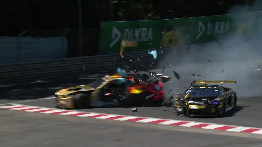 DTM-Rennen auf dem Norisring: Schwerer Highspeed-Crash