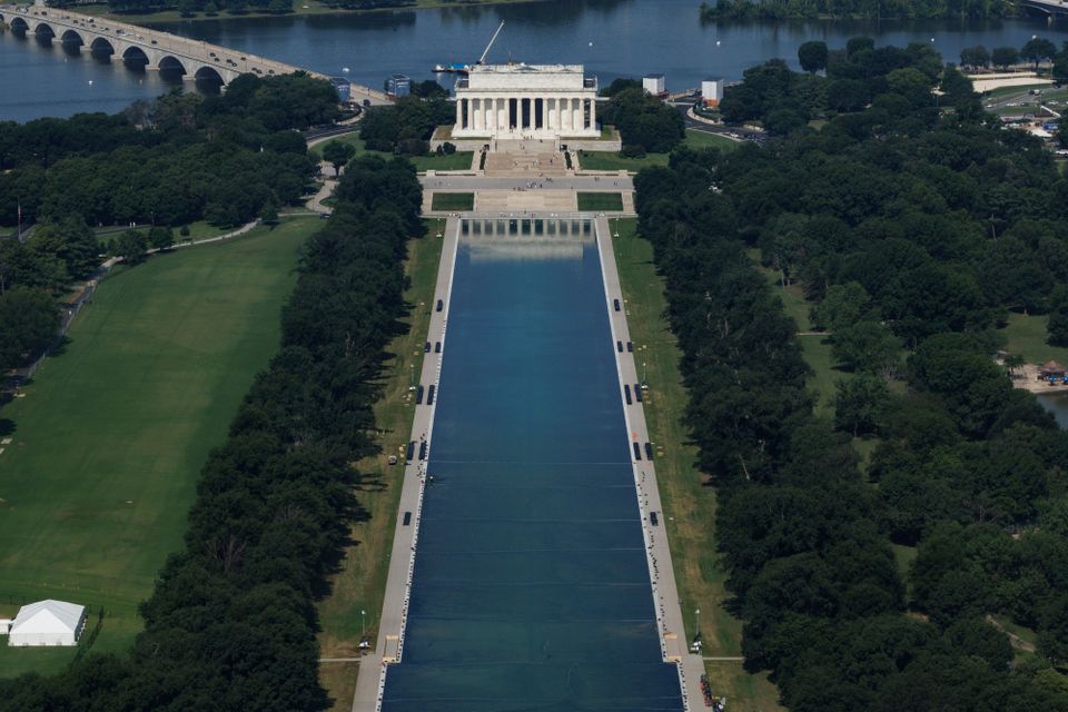Der Reflecting Pool in Washington: Eine Geschichte der gescheiterten Renovierung