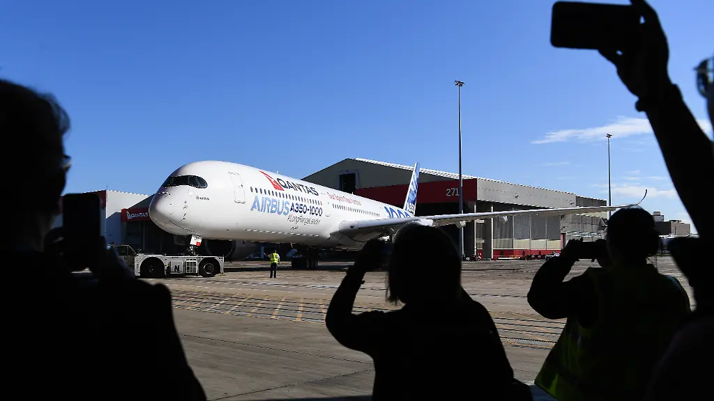 Qantas bricht Flugrekord mit Airbus A350