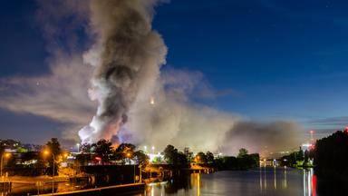 Großbrand im Stuttgarter Industriegebiet: Ein außergewöhnliches Ereignis