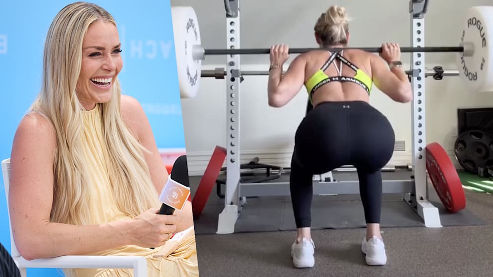Lindsey Vonns beeindruckendes Trainingsvideo nach Olympia-Verletzung