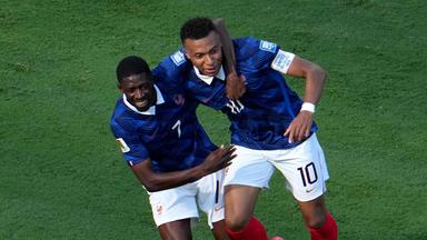 Frankreich zieht souverän ins Viertelfinale ein