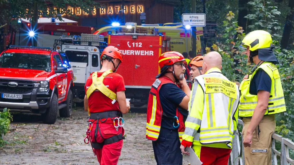 Unwetter: Toter und Verletzte in der Sächsischen Schweiz