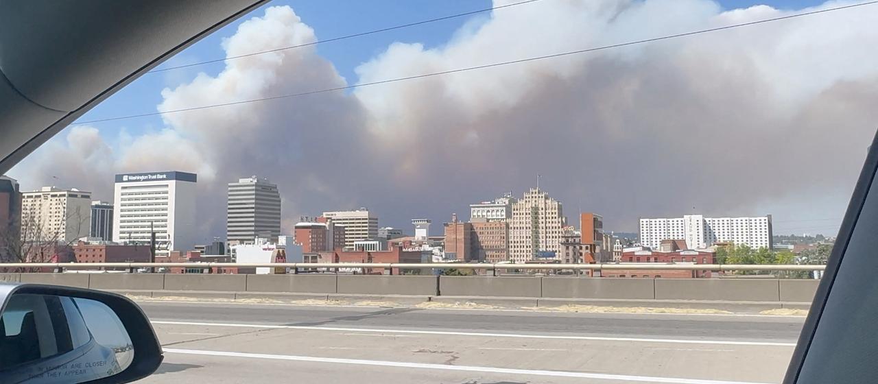 Schwerer Waldbrand in Washington bedroht Spokane