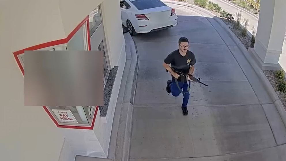 Überwachungsvideos der Schießerei in US-Burgerladen veröffentlicht