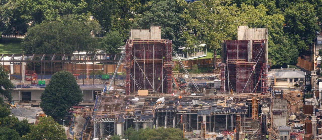 Gericht stoppt Ballsaal-Bau am Weißen Haus