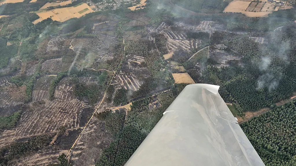 Waldbrand im Hürtgenwald: Evakuierung und Verantwortlichkeit