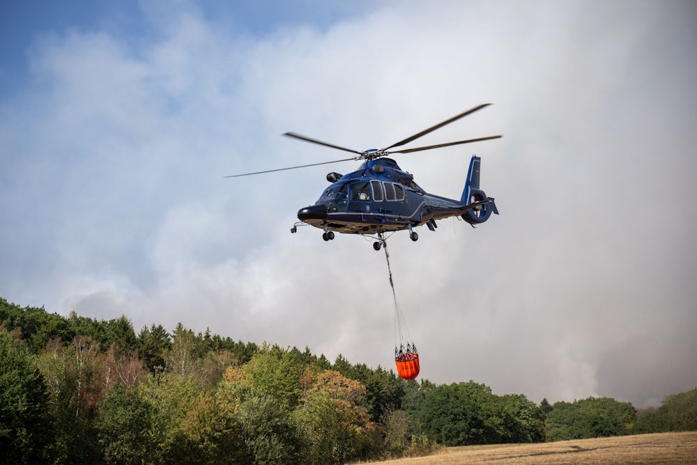 Großbrand in Hürtgenwald und Monschau