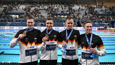 Erfolge und knappe Entscheidungen bei der Schwimm-EM in Paris
