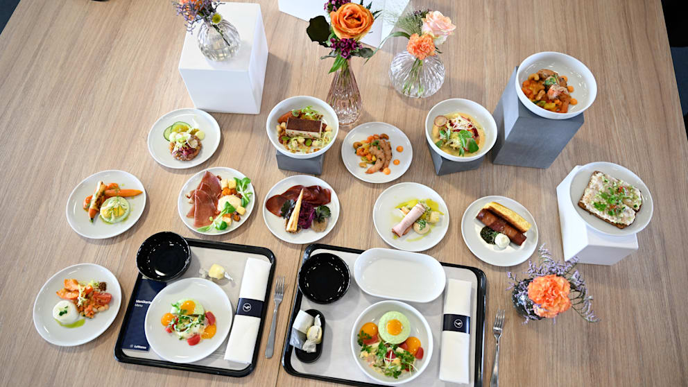 Lufthansa führt neue Gourmetküche für Fluggäste ein
