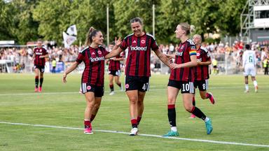 Eintracht Frankfurt Frauen dominieren gegen Nikosia in der Champions-League-Quali