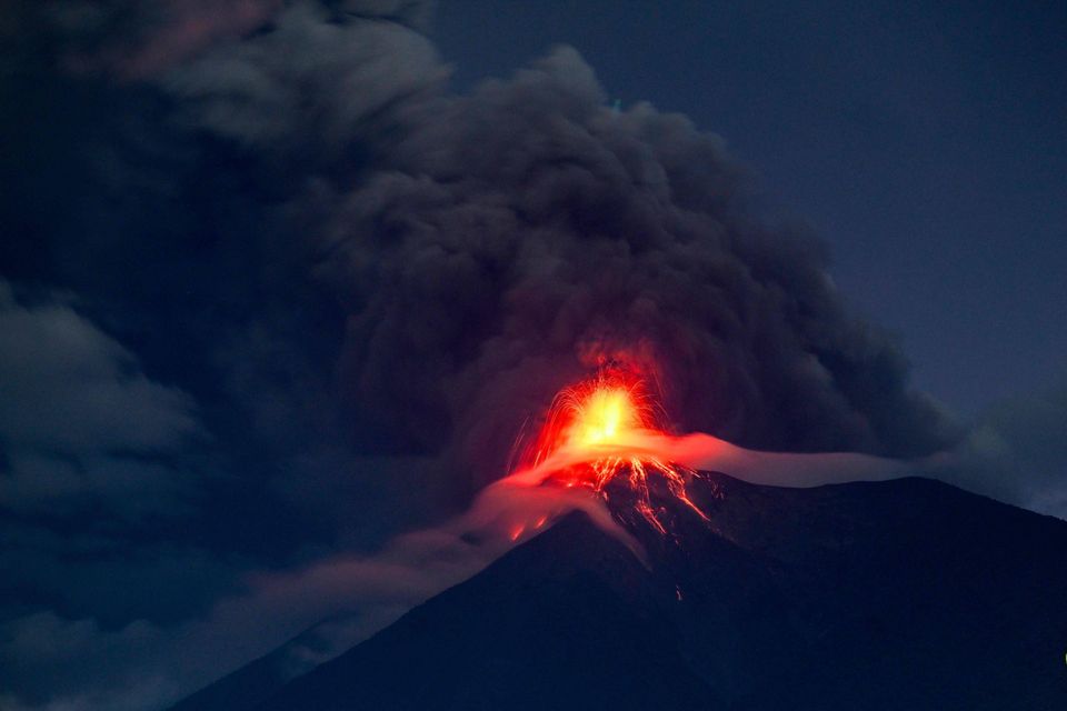 Vulkanausbruch des Volcán de Fuego in Guatemala sorgt für Alarmstufe Rot