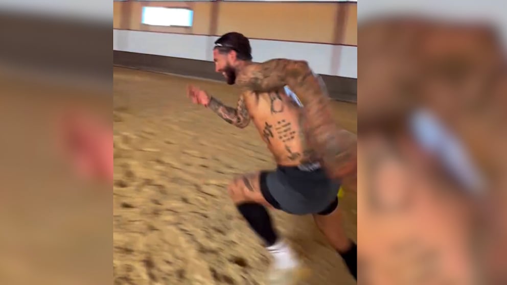 Fußball-Legende Sergio Ramos: Bewegungsdrang im Pferdestall