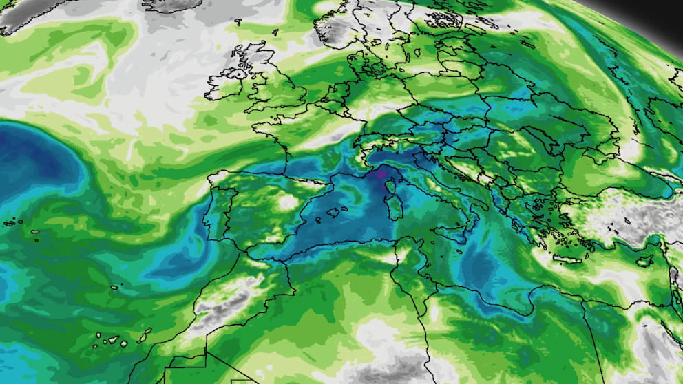 Ferien-Alarm am Mittelmeer: Unwetterwarnungen