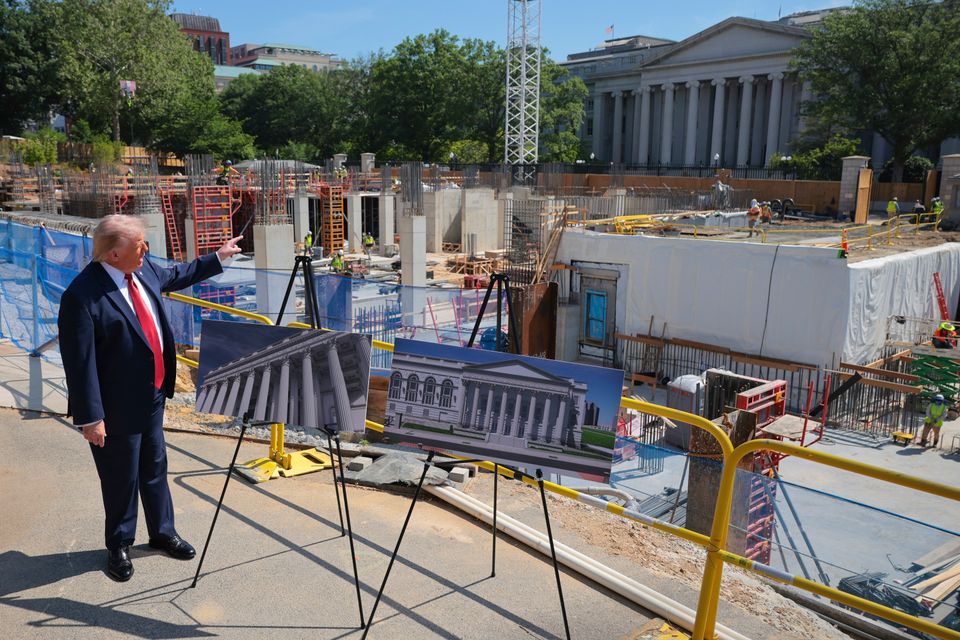 Donald Trumps umstrittene Bauprojekte im Weißen Haus