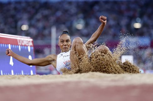 Malaika Mihambo verpasst Medaille bei Weitsprung-EM in Birmingham