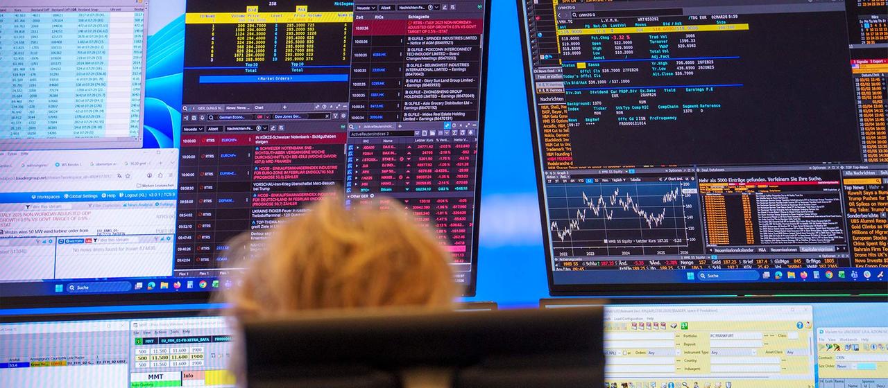DAX-Gewinn dank positiver Wirtschaftsdaten