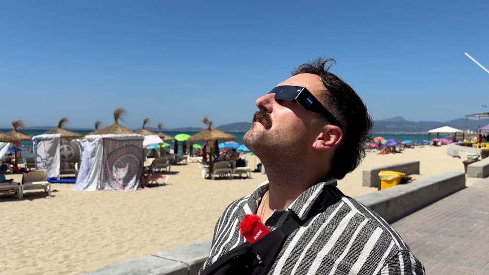 Sonnenfinsternis fasziniert Mallorca