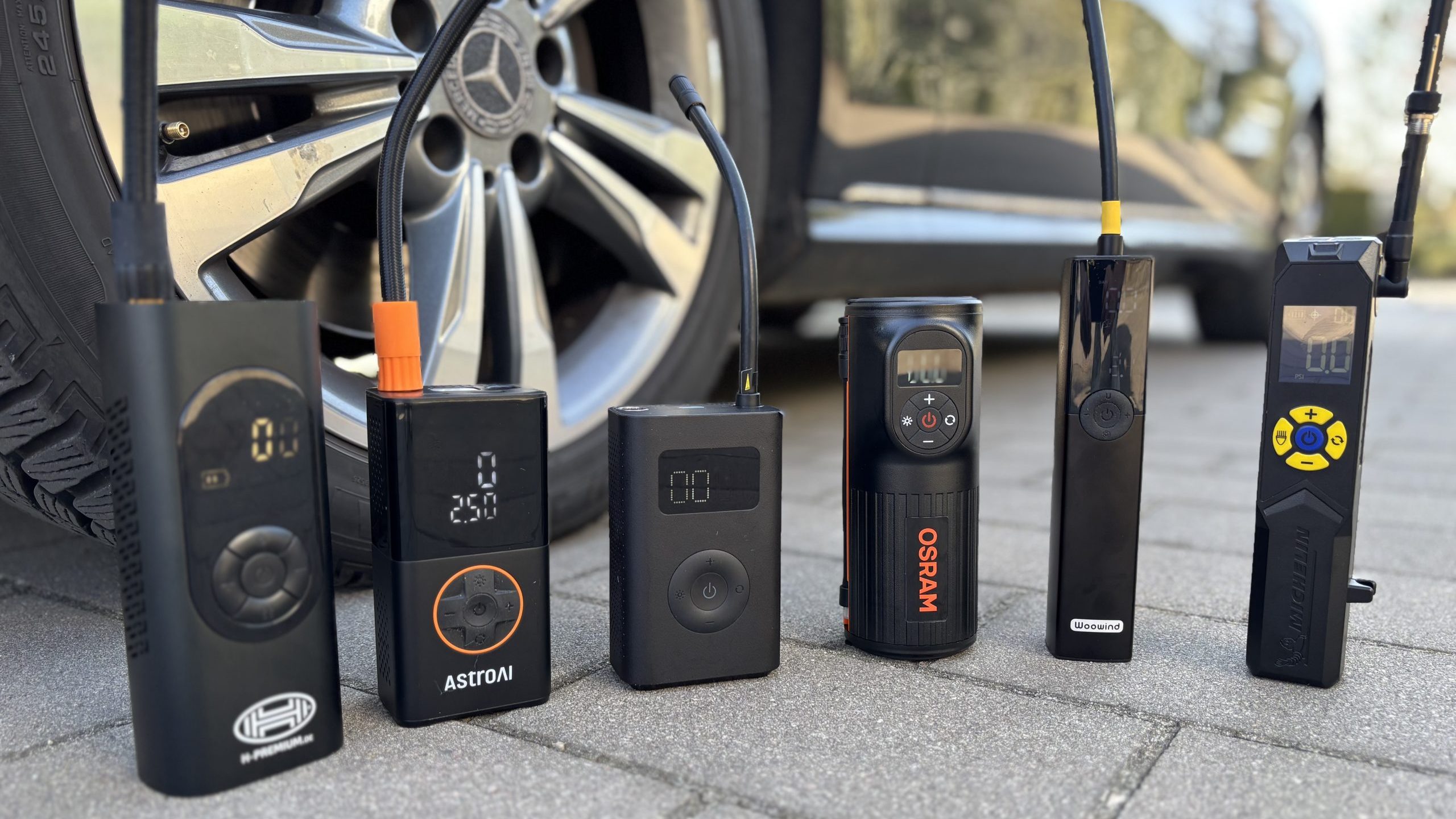 Test der besten Akku-Luftpumpen
