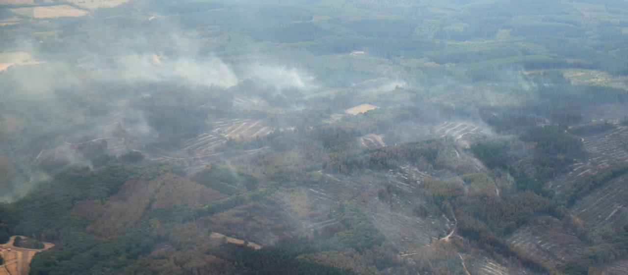 Bewohner kehren nach Waldbrand im Hürtgenwald zurück