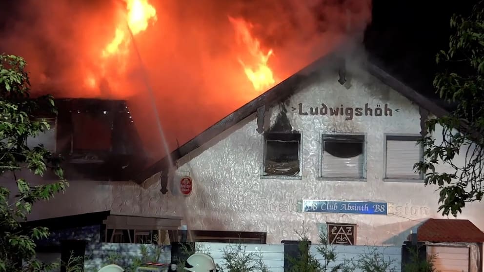 Großbrand in Swingerclub im Westerwaldkreis