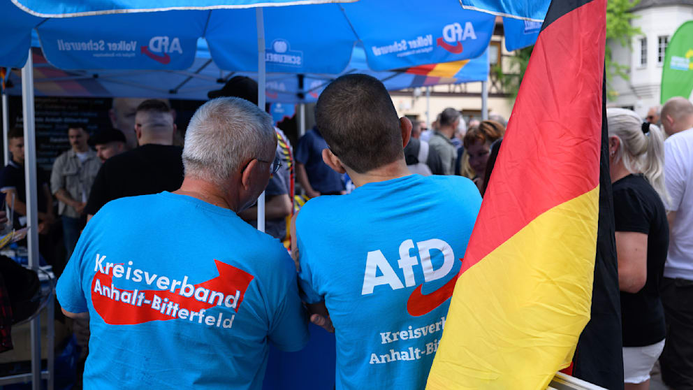 Strenge Maßnahmen im Wahlkampf in Sachsen-Anhalt