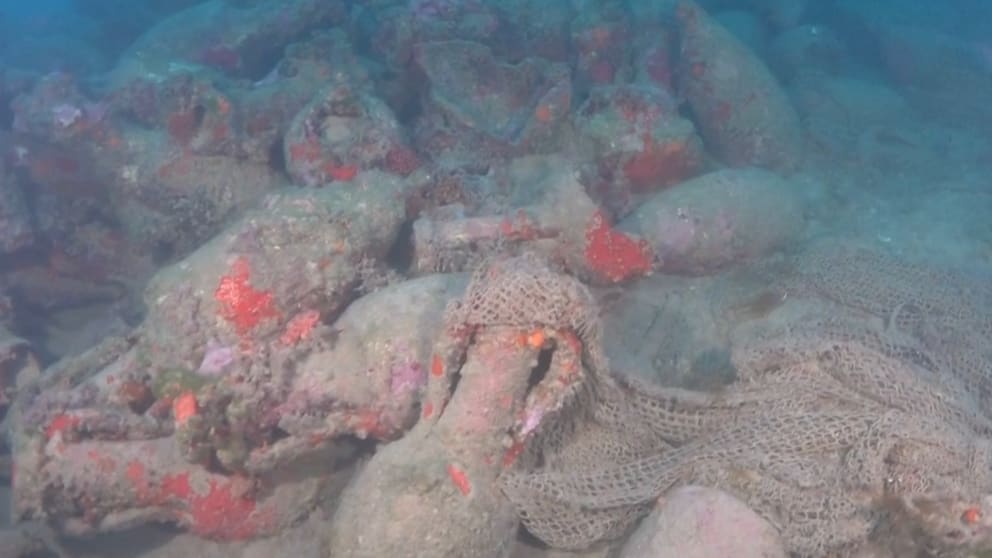 Taucher entdecken 2100 Jahre altes Schiffswrack vor Siziliens Küste