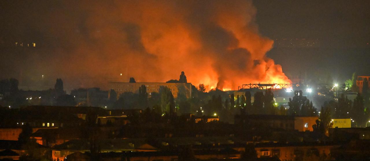 Russland greift Kiew erneut mit Raketen an