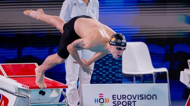 Lukas Märtens bei der Schwimm-EM 2026 in Paris