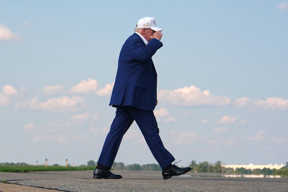 Oberbefehlshaber Trump: Kriegsziele verfehlt