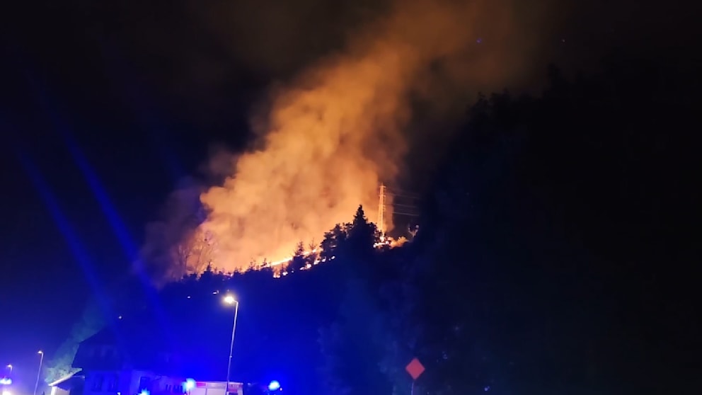Schwarzwald in Flammen: Evakuierungen in Gengenbach-Schwaibach