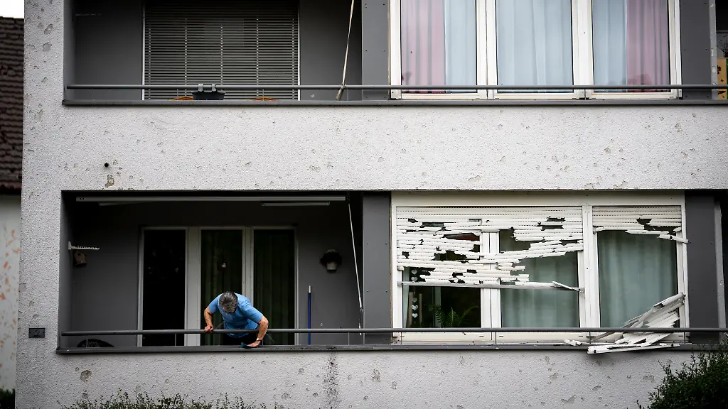 Heftiger Hagelsturm in der Schweiz: Schäden und Verletzte