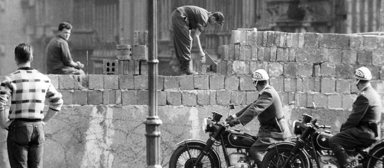 Erinnerung an den Bau der Berliner Mauer vor 65 Jahren